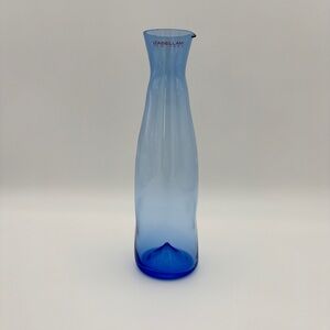 Izabel Lam Organic Shaped Blue Caraf Vase 9 inches